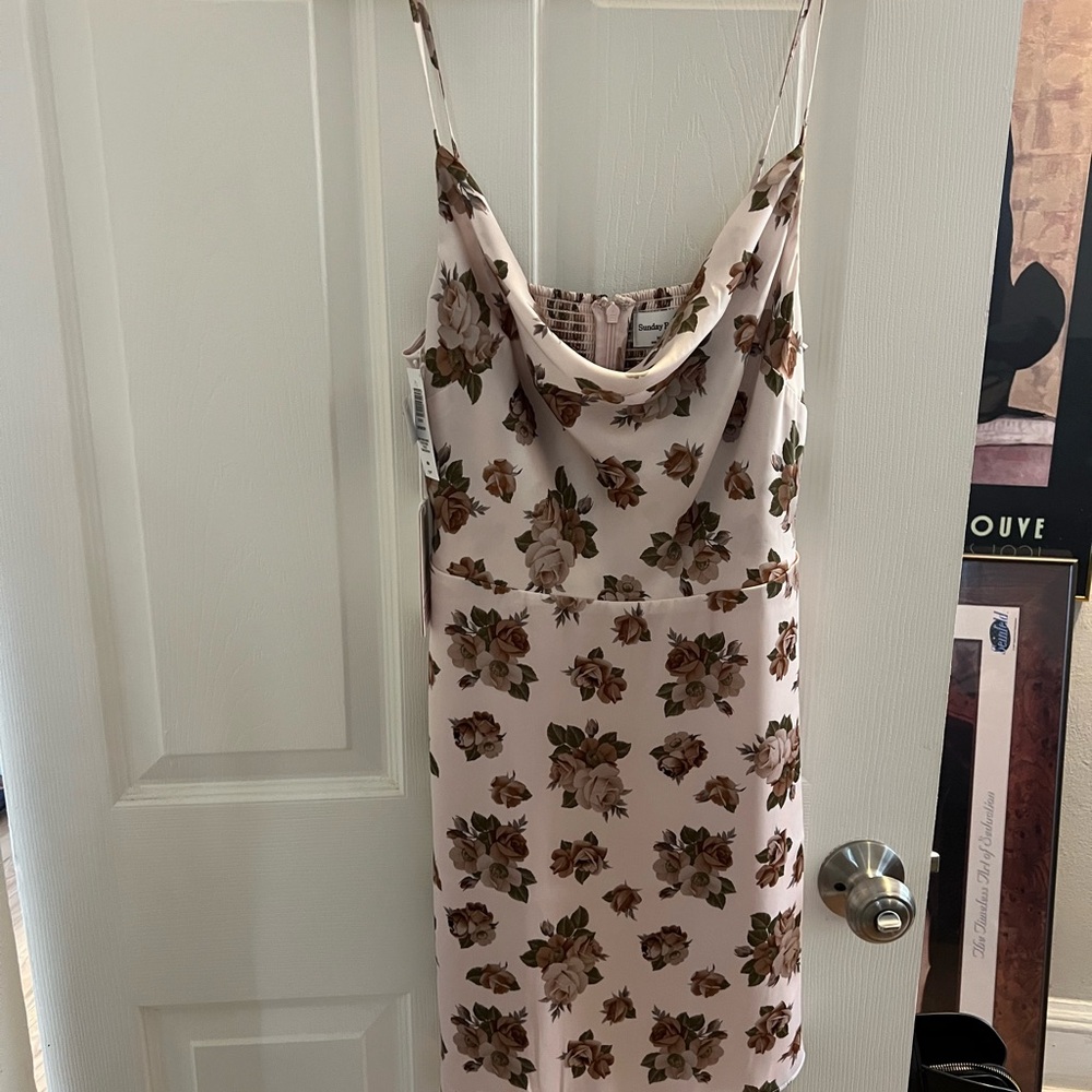 Sunday Best Pink Floral Dress